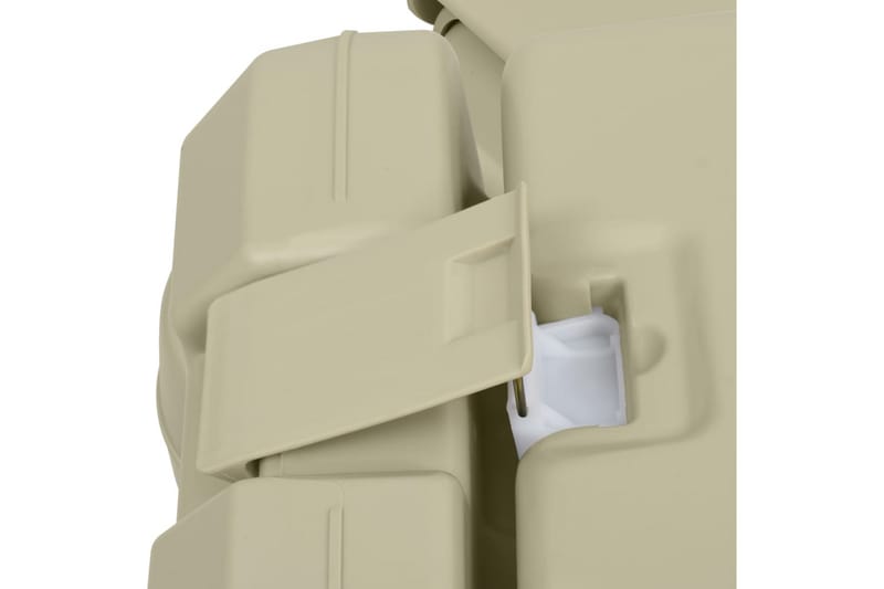 Bærbart campingsett toalett 10+10L og håndvask 20L grå - Grå - Baderom - Toaletter - Sparetoalett