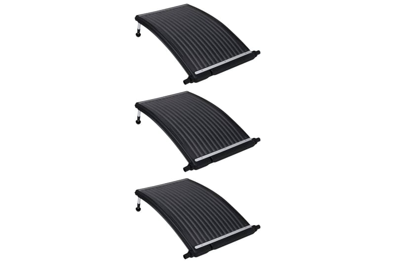 Solcellepaneler for basseng buet 3 stk 110x65 cm - Belysning - Elektrisk materiell & energi - Solceller & solenergi - Solcellepaneler