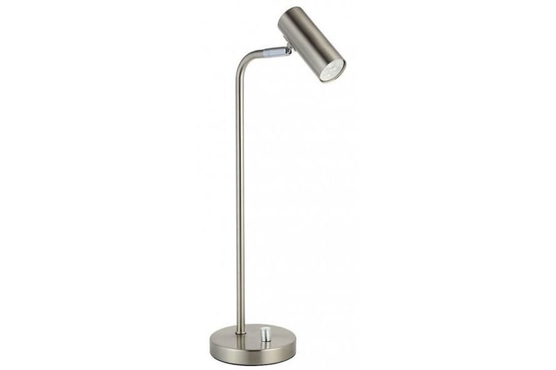 Oriva Bordlampe 43 cm - Børstet Stål - Belysning - Innendørsbelysning & Lamper - Bordlampe - Skrivebordslampe