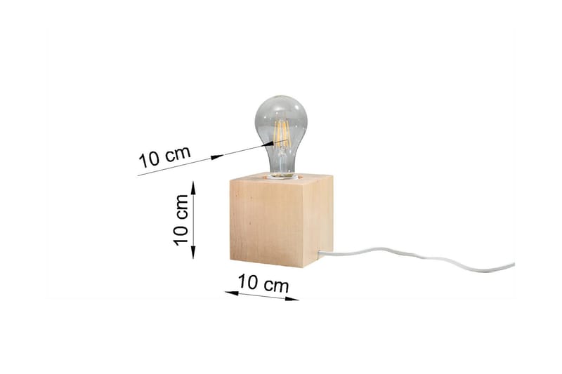 Ariz Bordlampe Natur - Sollux Lighting - Belysning - Innendørsbelysning & Lamper - Bordlampe