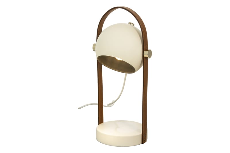 Blow Bordlampe Hvit/ Brun / Sølv - Scan Lamps - Belysning - Innendørsbelysning & Lamper - Bordlampe