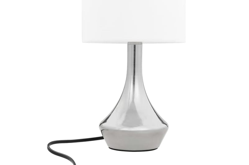 Bordlamper 2 stk berøringsknapp hvit E14 - Belysning - Innendørsbelysning & Lamper - Bordlampe