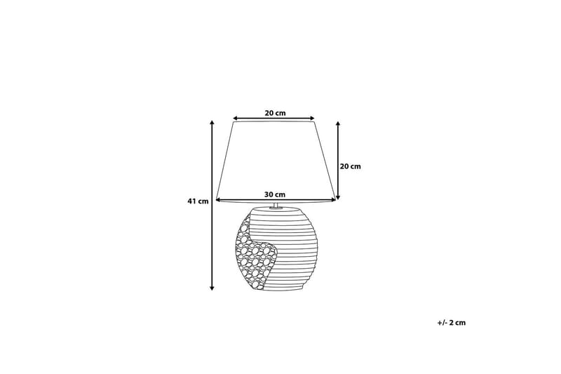 Esla Bordlampe 30 cm - Svart - Belysning - Innendørsbelysning & Lamper - Bordlampe