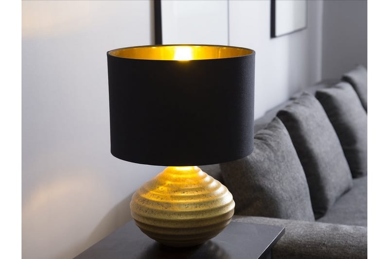 Kuban Bordlampe 32 cm - Gull - Belysning - Innendørsbelysning & Lamper - Bordlampe