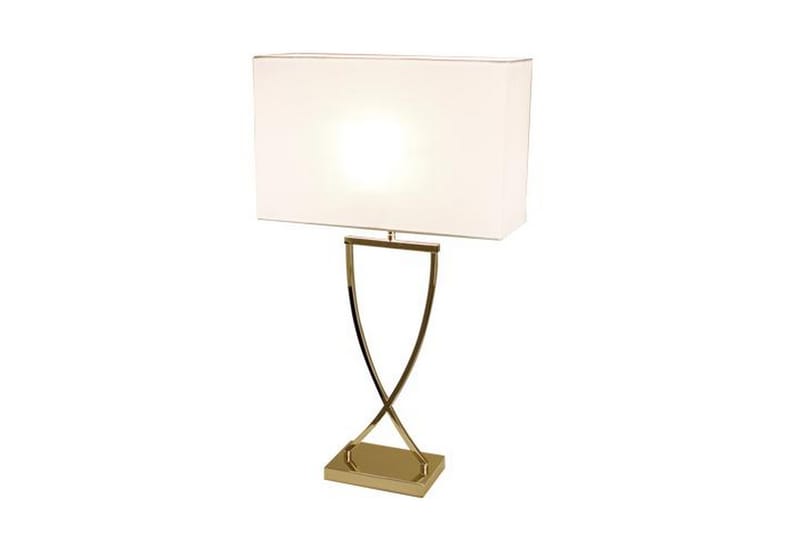 Omega Bordlampe Hvit/Gull - By Rydéns - Belysning - Innendørsbelysning & Lamper - Nattlamper - Nattlampe bord