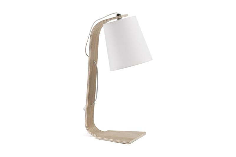 Percy Bordlampe 20/16 cm - Natur/Hvit - Belysning - Innendørsbelysning & Lamper - Bordlampe