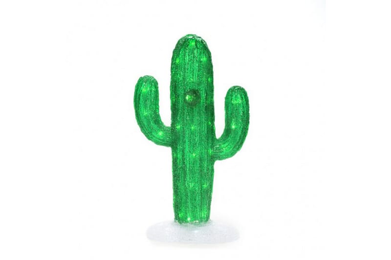 Kaktus akryl 45cm LED Transparent - Konstsmide - Belysning - Innendørsbelysning & Lamper - Dekorasjonsbelysning