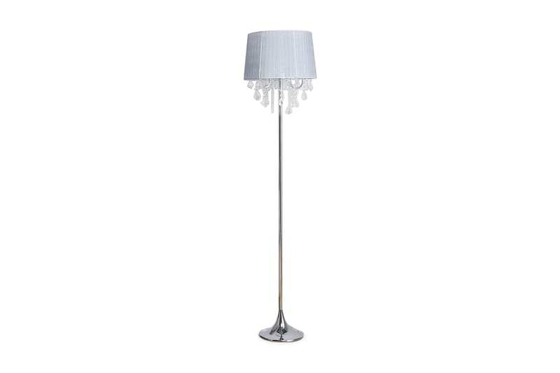 Evans Gulvlampe 170 cm - Sølv - Belysning - Innendørsbelysning & Lamper - Bordlampe