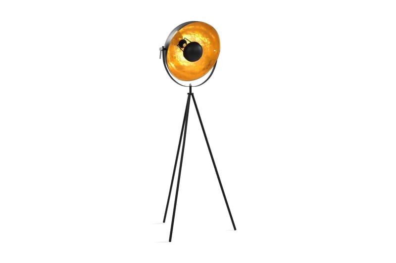 Stående lampe E27 svart og gull 41 cm - Svart - Belysning - Lyspærer & lyskilder - Spotlights & downlights - Spotlight skinne