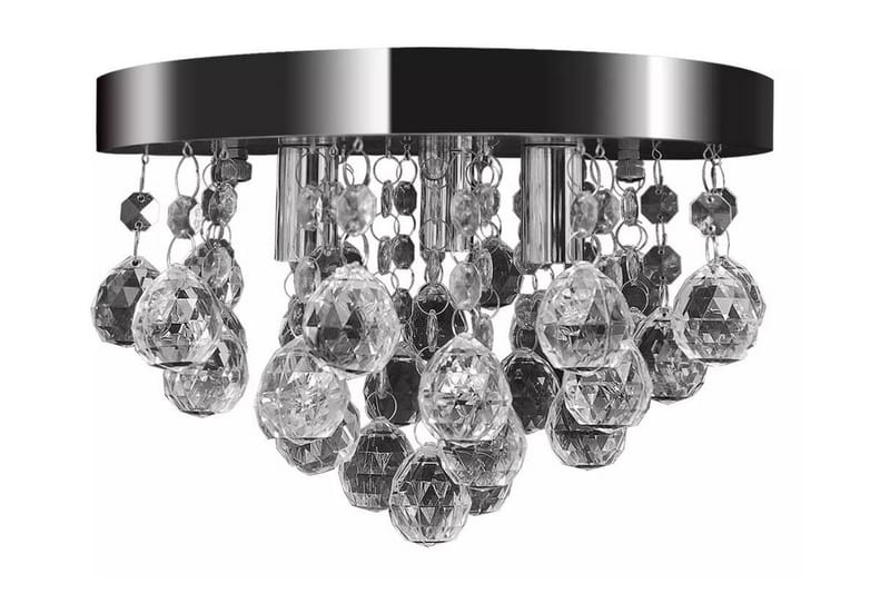 Lysekrone i krystall design krom - Belysning - Innendørsbelysning & Lamper - Taklampe - Plafondlampe