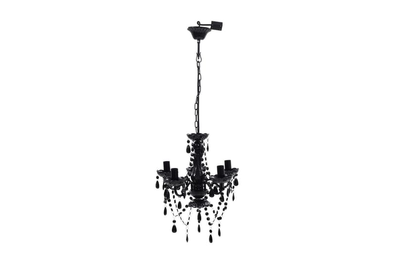 Taklampe/lysekrone svart 5 lyspӕrer - Svart - Hagemøbler - Sofaer & benker - Benker