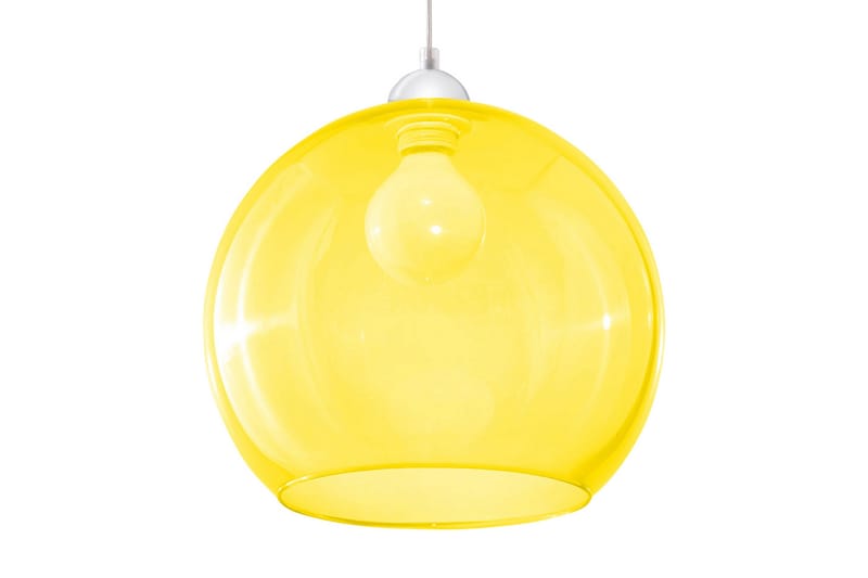 Ball Pendellampe Gul - Sollux Lighting - Belysning - Innendørsbelysning & Lamper - Vinduslampe