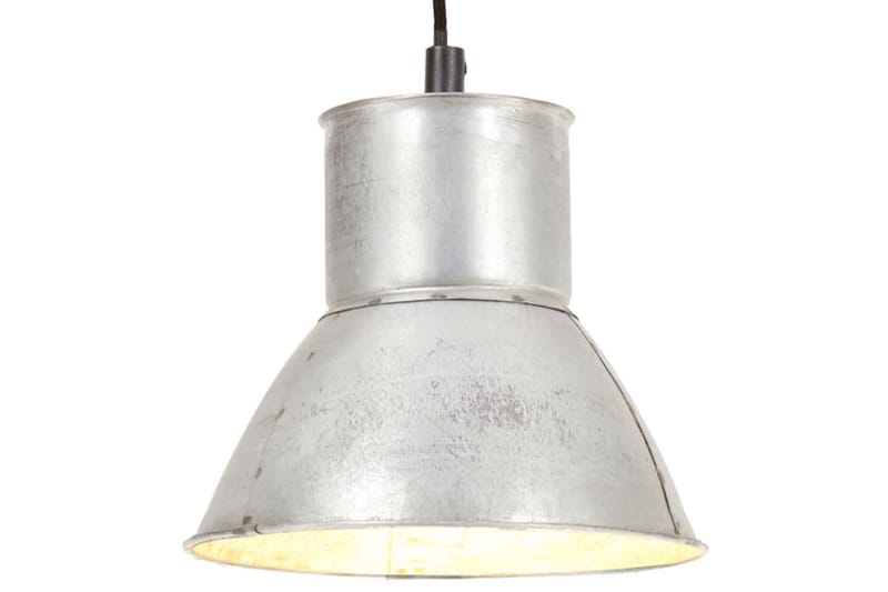 Hengelampe 25 W sølv rund 17 cm E27 - Silver - Belysning - Innendørsbelysning & Lamper - Vinduslampe