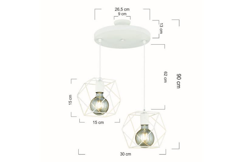 Homemania Pendant Lampe - Homemania - Belysning - Innendørsbelysning & Lamper - Taklampe - Pendellamper & Hengelamper