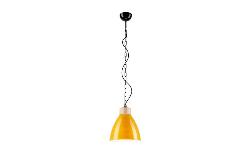 Mendi Taklampe 23 cm - Gul - Belysning - Innendørsbelysning & Lamper - Vinduslampe