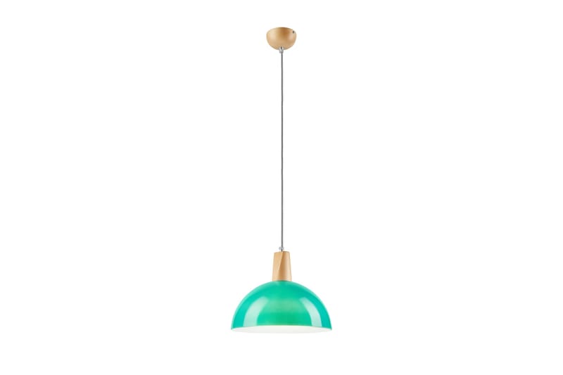 Mendi Taklampe 30 cm - Hvit/Grønn - Belysning - Innendørsbelysning & Lamper - Vinduslampe