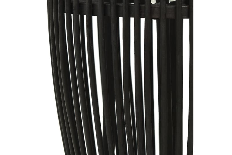 Pendellampe svart selje 40 W 27x68 cm oval E27 - Belysning - Innendørsbelysning & Lamper - Taklampe - Pendellamper & Hengelamper