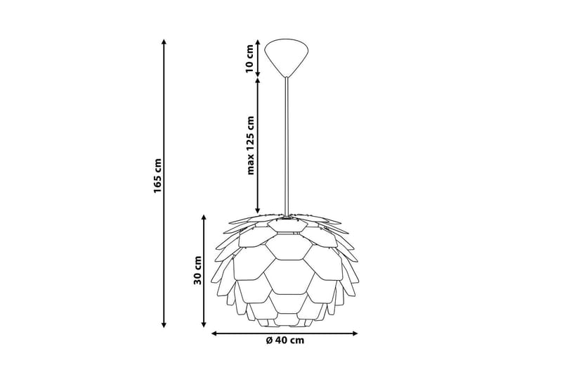 Segre Taklampe 40 cm - Gull - Belysning - Innendørsbelysning & Lamper - Taklampe - Pendellamper & Hengelamper