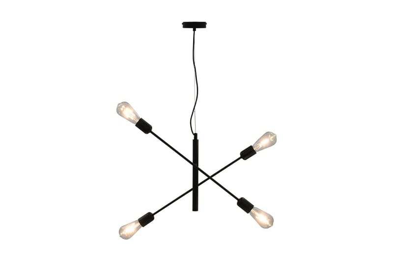 Taklampe svart E27 - Svart - Belysning - Innendørsbelysning & Lamper - Taklampe - Pendellamper & Hengelamper