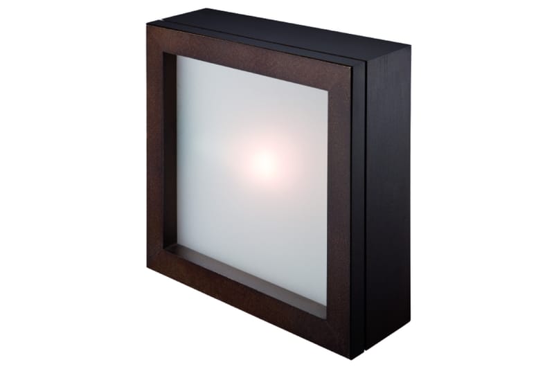 Agata Plafond 25x25 cm - Wenge - Belysning - Innendørsbelysning & Lamper - Taklampe - Plafondlampe