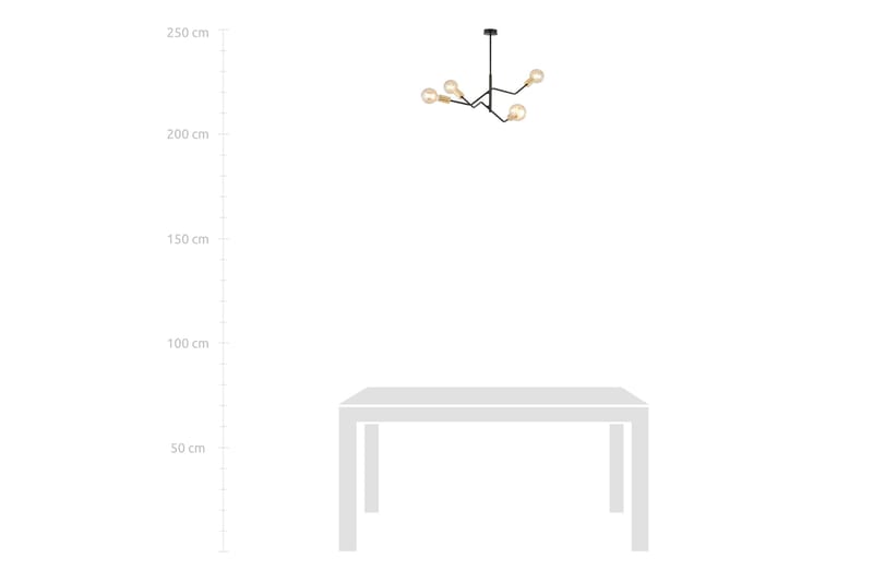 Bolt 4 plafond Svart - Scandinavian Choice - Belysning - Innendørsbelysning & Lamper - Taklampe - Plafondlampe