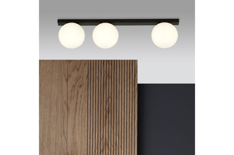 Fit 3 plafond Svart - Scandinavian Choice - Belysning - Innendørsbelysning & Lamper - Taklampe - Plafondlampe