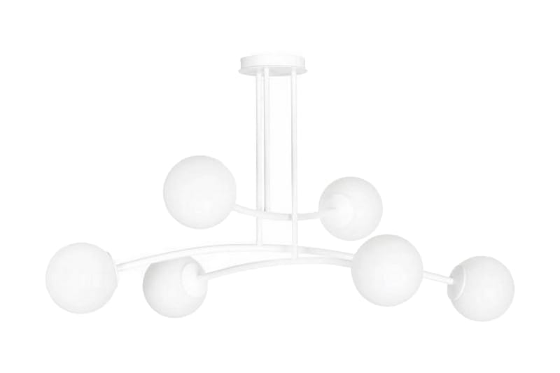 Halldor 6 plafond Hvit - Scandinavian Choice - Belysning - Innendørsbelysning & Lamper - Taklampe - Plafondlampe