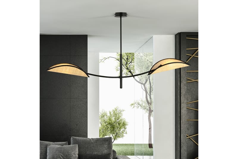 Lotus 2 plafond Svart - Scandinavian Choice - Belysning - Innendørsbelysning & Lamper - Taklampe - Plafondlampe