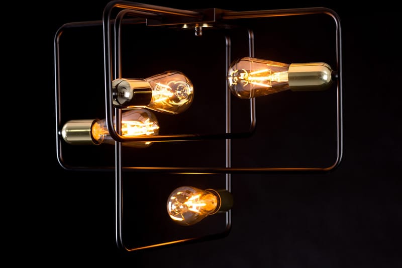 Savo 4 plafond Svart - Scandinavian Choice - Belysning - Innendørsbelysning & Lamper - Taklampe - Plafondlampe