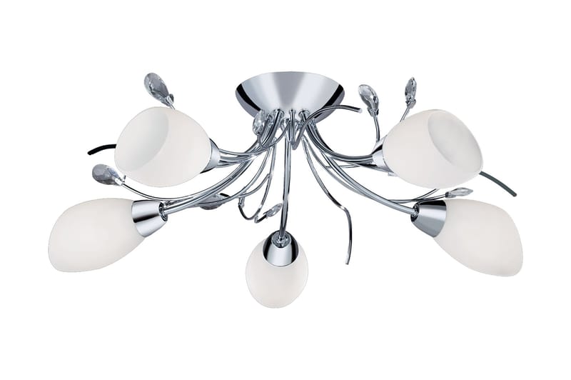 Searchlight Gardenia Plafond - Krom/Blank - Belysning - Innendørsbelysning & Lamper - Taklampe - Plafondlampe