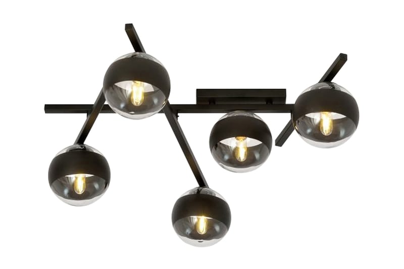 Smart 5 plafond Svart - Scandinavian Choice - Belysning - Innendørsbelysning & Lamper - Taklampe - Plafondlampe