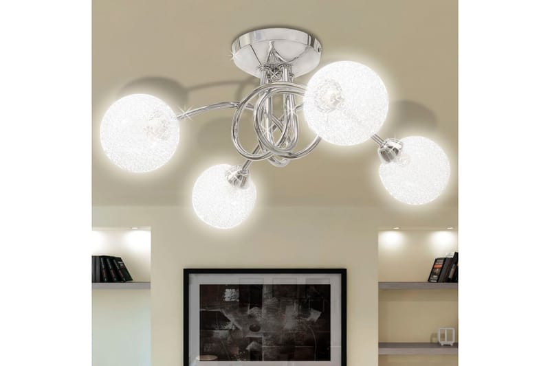 Taklampe med nettingkuler for 4 lys - Belysning - Innendørsbelysning & Lamper - Taklampe - Plafondlampe