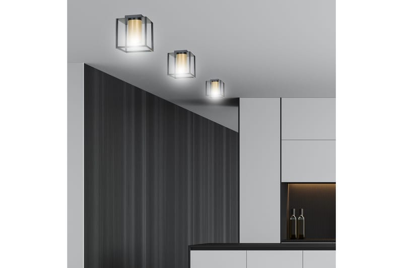 Tiper 1 plafond Svart - Scandinavian Choice - Belysning - Innendørsbelysning & Lamper - Taklampe - Plafondlampe