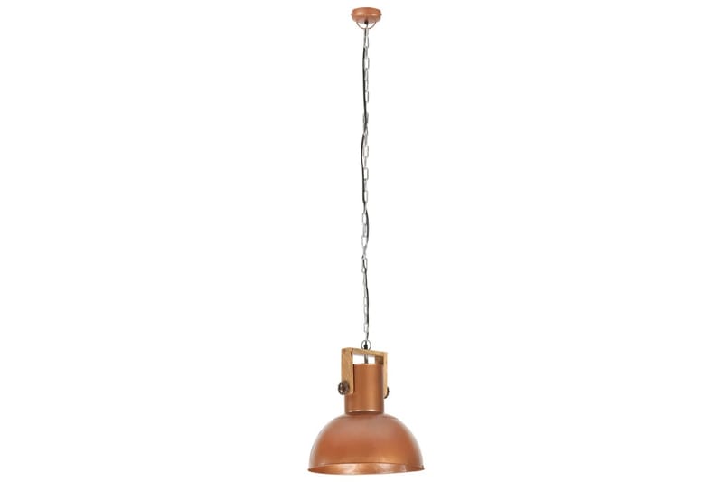 Industriell hengelampe 25 W kobber rund mangotre 32 cm E27 - Belysning - Innendørsbelysning & Lamper - Taklampe