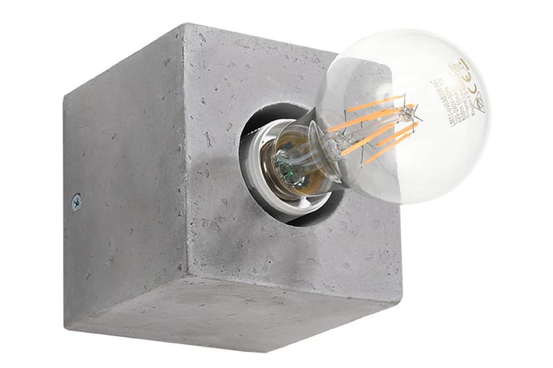 Ariz Vegglampe Betonggrå - Sollux Lighting - Belysning - Innendørsbelysning & Lamper - Bordlampe
