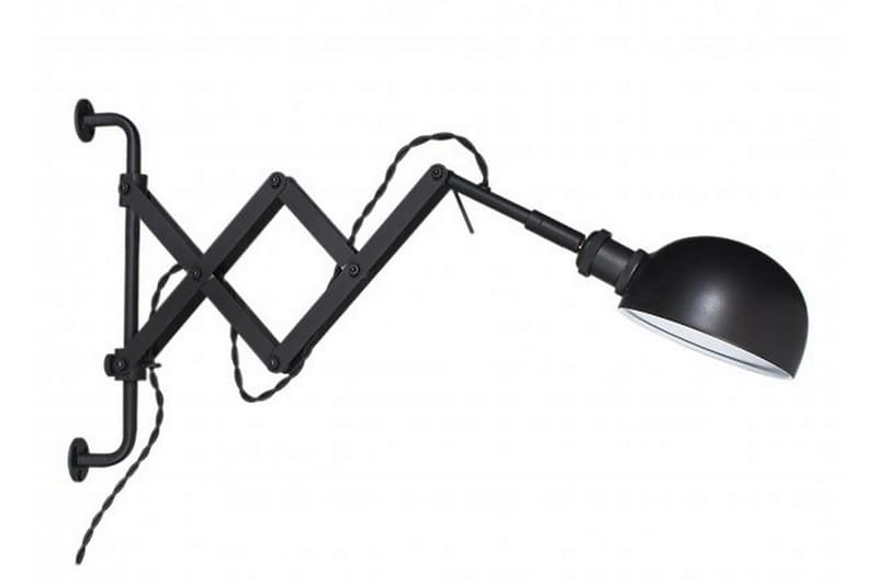 Aston Vegglampe Svart - By Rydéns - Belysning - Innendørsbelysning & Lamper - Vegglampe