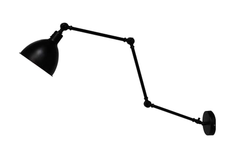 Bazar Vegglampe 38 cm Svart - By Rydéns - Belysning - Innendørsbelysning & Lamper - Gulvlampe