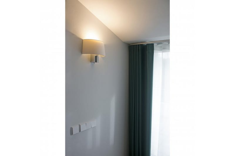 Hotel Vegglampe - Hvit - Belysning - Innendørsbelysning & Lamper - Vegglampe