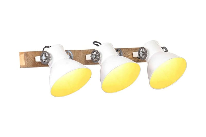 Industriell vegglampe hvit 65x25 cm E27 - Hvit - Belysning - Innendørsbelysning & Lamper - Vegglampe