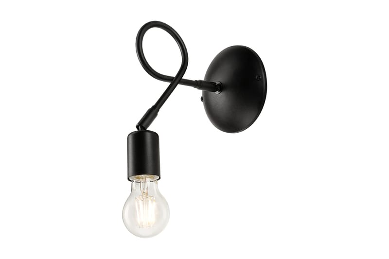 Manuel Vegglampe - Svart - Belysning - Innendørsbelysning & Lamper - Vegglampe