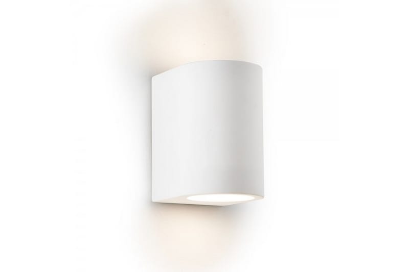 Searchlight Gypsum Vegglampe - Hvit - Belysning - Innendørsbelysning & Lamper - Vegglampe
