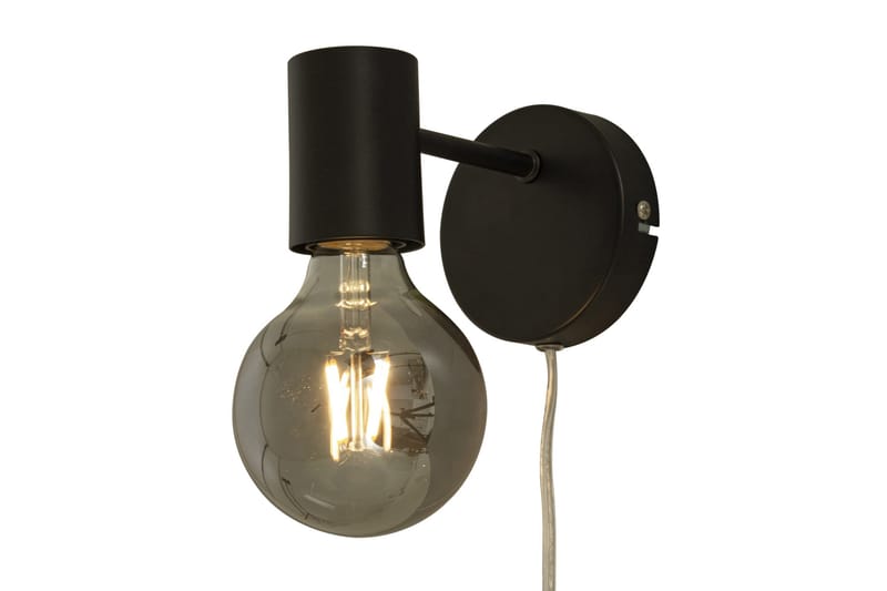 Strict Vegglampe Svart - Scan Lamps - Belysning - Innendørsbelysning & Lamper - Nattlampe - Nattlampe vegg