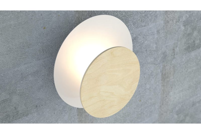Zita K1 Vegglampe Hvit - Scandinavian Choice - Belysning - Innendørsbelysning & Lamper - Vegglampe