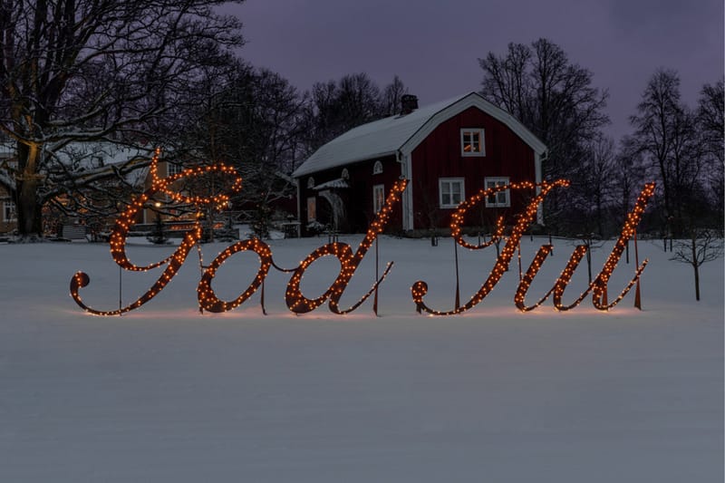 Slynge 400 amberfarge LED Svart - Konstsmide - Belysning - Julebelysning - Øvrig julebelysning