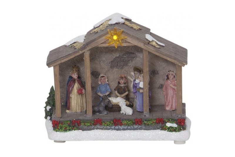 Star Trading Nativity Festlig belysning 15 cm - Star Trading - Belysning - Julebelysning utendørs - Øvrig julebelysning