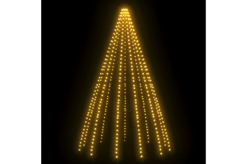Juletre lysnett med 500 lysdioder IP44 500 cm - grønn - Belysning - Julebelysning - Julelys