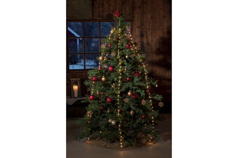 Juletrelenke 150 amber LED Sølv - Konstsmide - Belysning - Julebelysning - Juletrebelysning