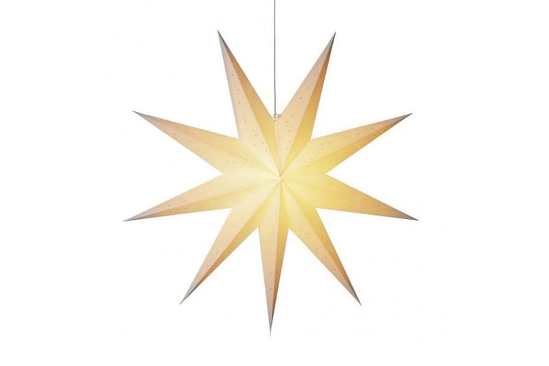 Papirstjerne Hvit 115 cm - Konstsmide - Belysning - Julebelysning - Julestjerne & adventsstjerne
