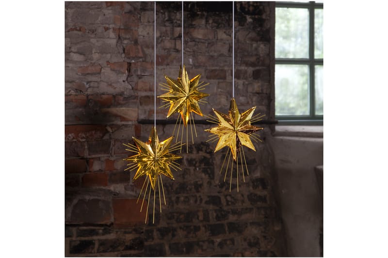 Star Trading Mini Luxe Julestjerne 36 cm - Star Trading - Belysning - Julebelysning utendørs - Julelys