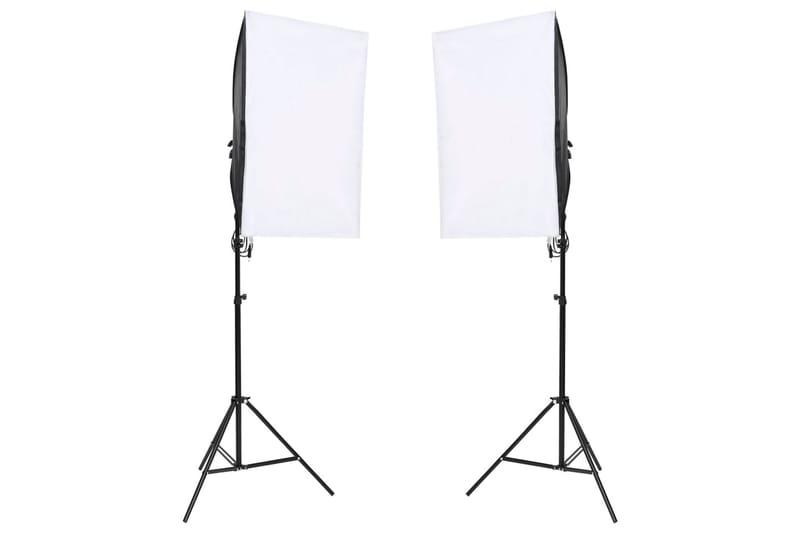 Profesjonelle studiolys 2 stk 40x60 cm - Hvit - Belysning - Lyspærer & lyskilder - Arbeidsbelysning - Fotobelysning & studiobelysning